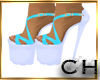 CH Double Blue  Heels