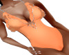 Swimsuit Peach Silver