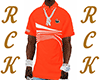 RCK§Orange Lacost Polo