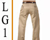 LG1 Beige Dress Slacks