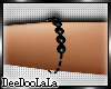 DL~ Blk Pearl Bracelets