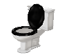 Black Bathroom Toilet