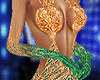 !Mia Gold Green Gloves