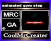 animated gym step