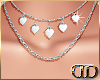 DD| Hearts Necklace