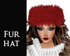 Tease's Fur Hat Red