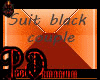 Suit black couple