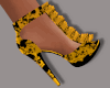 Inked Ruffle - Yellow
