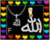 Name of ALLAH Necklace-F