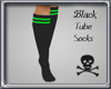 Black Tube Socks