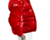 Red Puffer Jacket M