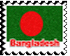 Glitter Bangladesh Stamp