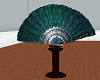 Birdcage peacock fan
