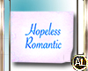 HOPELESS ROMANTIC STICKE