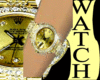 *RX* Diamond/Gold Watch