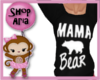 Mama Bear PJ Top V2