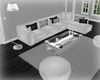 [Luv] White Sofa Set