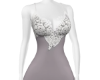 M Blair Lace Dress Lilac
