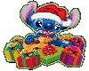 Stitch Christmas sticker