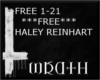[W] FREE HALEY REINHART