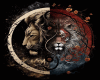 6v3| Victorian Lions Rug