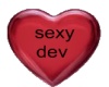 sexy developer sticker