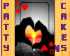love card queen hearts