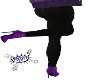 Tk0 Purple Bootie Heels