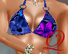 Blue Floral Bikini