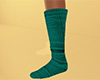 Teal Socks Tall 2 (F)