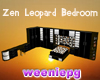 Zen Leopard Bedroom