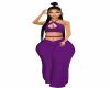 NO[ Purple Jumpsuit