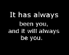 Always Been You TP Pink