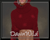 Red Snowflake Sweater