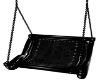 Black PVC lovers swing