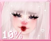 ℓ kissy 10%