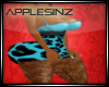 SZ*BLUE LEOPARD DEL