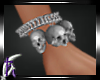 [SS] Skull Bracelet Left
