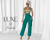 LUXE Pant Fit TealFloraY