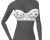 D$ CC White Squeeze Top