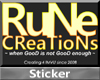 RuNe CReaTioNs ~ Sticker