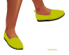 Lime Green flat shoes