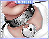 D. His Collar