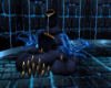 Blue Night Fountain