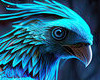 Blue Phoenix - Sticker