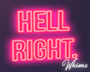 Hell Right Neon
