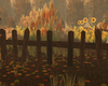 Fall Romance Old Fence