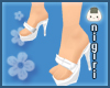 -O- White Plastic Sandal