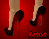 K*shoes glitters red