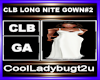 CLB LONG NITE GOWN#2
